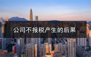 深圳公司不報(bào)稅會(huì)面臨哪些后果？